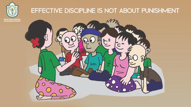 Effective discipline is not about punishment